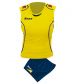 Zeusport Kit Volley Donna Fauno Giallo-Blu