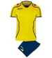 Zeusport KIt Volley Uomo Fauno Giallo-Blu