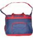 Zeusport BORSA SWIM _BLU-ROSSO