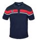 Zeusport Polo Archille Blu-rosso-bianco