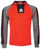 Zeusport MAGLIA PORTIERE ALIAS _ROSSO-GRIGIO-NERO