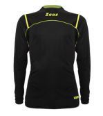 Zeusport Maglia Marathon M/L nero-giallo