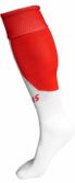 Zeusport CALZA GEOS _BIANCO-ROSSO