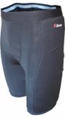 Zeusport GK PANT CORTO ALLENAMENTO _NERO