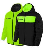 Zeusport Giubbotto Apollo Nero verde fluo