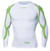 Errea FYSIO SHIRT LS White green