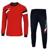 Errea SET FORWARD ML C/PANTALONE Red black