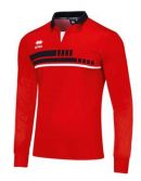 Errea Maglia Robert L/S Red Black White