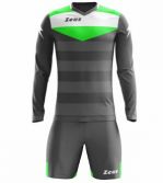 Zeusport Goalkeeper Argo Grigio Scuro-Verde Fluo-Bianco