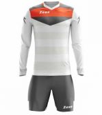 Zeusport Goalkeeper Argo Bianco-Grigio Scuro-Arancio Fluo