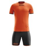 Zeusport Kit Sticker  Arancio fluo nero