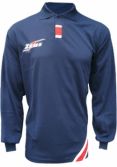 Zeusport POLO POSITIVO M L _bl-re-bi