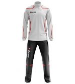 Zeusport Tuta Micro Fauno bianco-nero-rosso