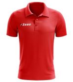 Zeusport POLO BASIC M C _ROSSO