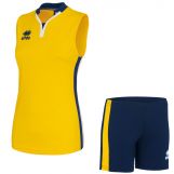 Errea KIt Helens Volleybal yellow-navy-white