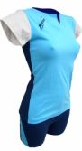 Zeusport KIT VOLLEY DONNA TERRY _SKY-BIANCO-BLU