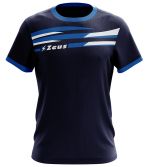 Zeusport T-shirt Itaca Blu-royal-bianco