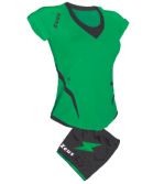 Zeusport Kit volley Manila Verde-nero