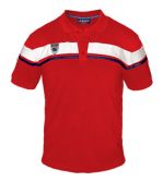 Zeusport Polo Archille Rosso-bianco-blu