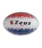 Zeusport Pallone Rugby Pro Blu rosso